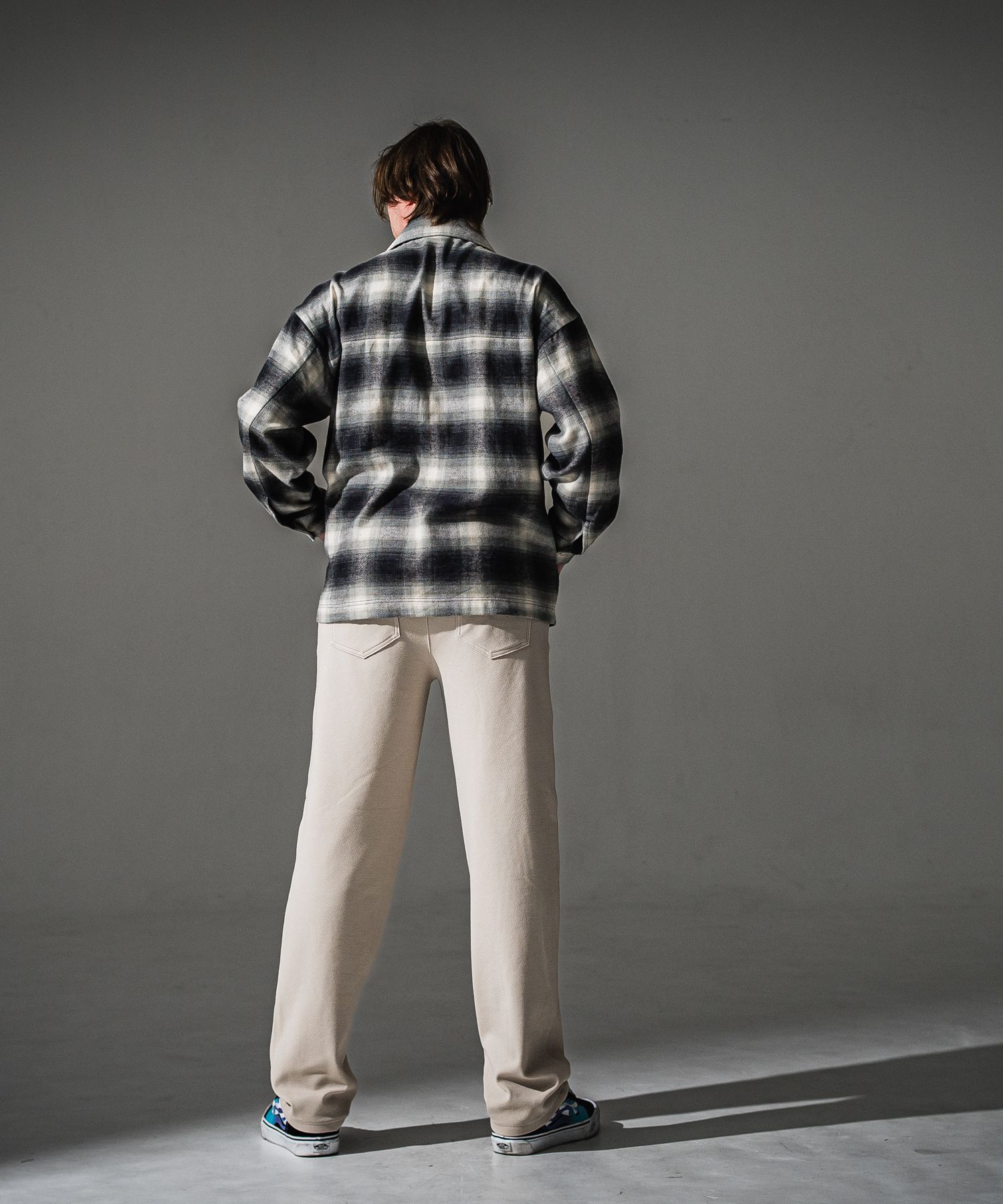 flannel check  JK