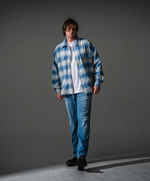flannel check  JK