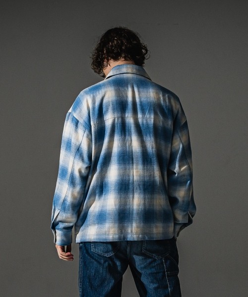 flannel check  JK