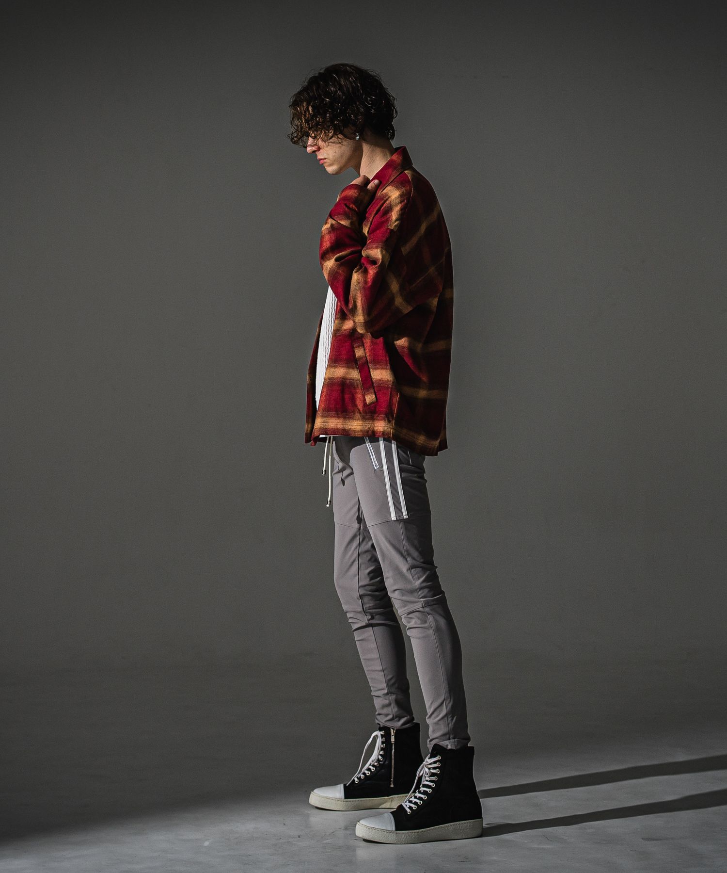 flannel check  JK