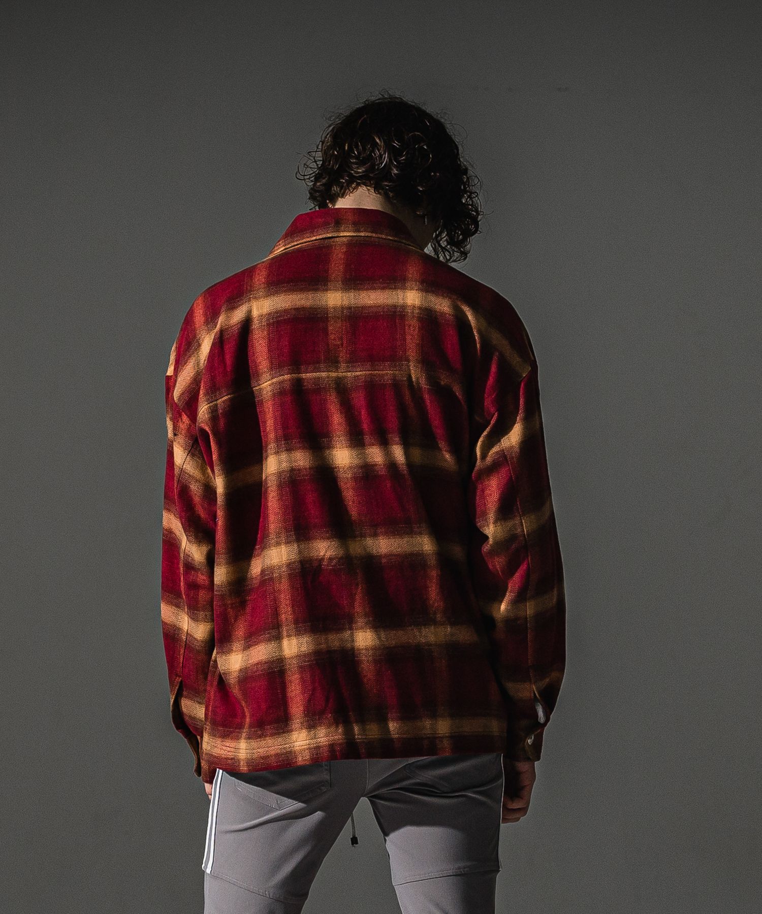 flannel check  JK