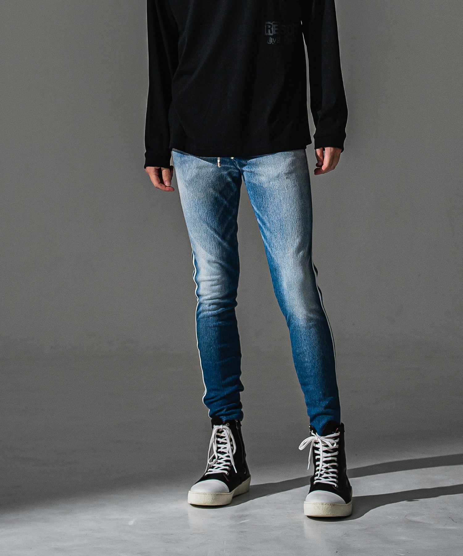 EX denim jersey  BLINDLINE   PT