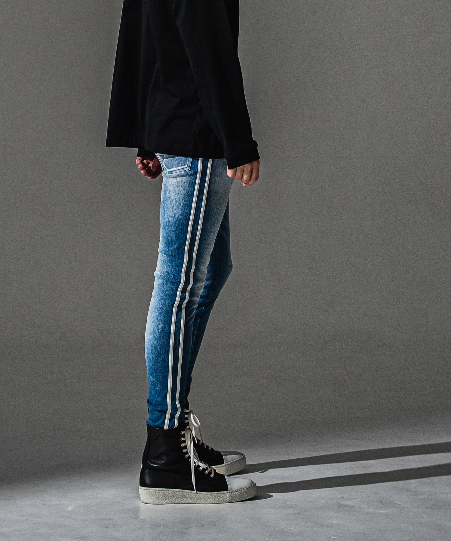 EX denim jersey  BLINDLINE   PT