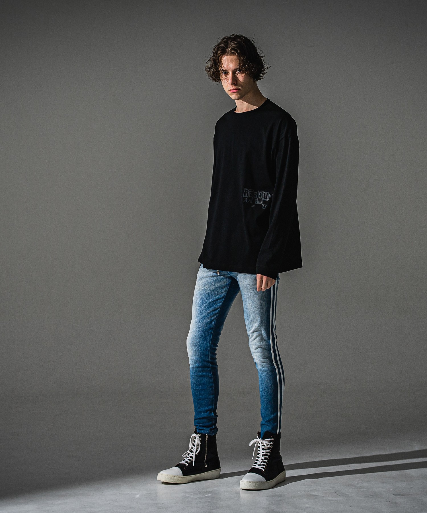 EX denim jersey  BLINDLINE   PT