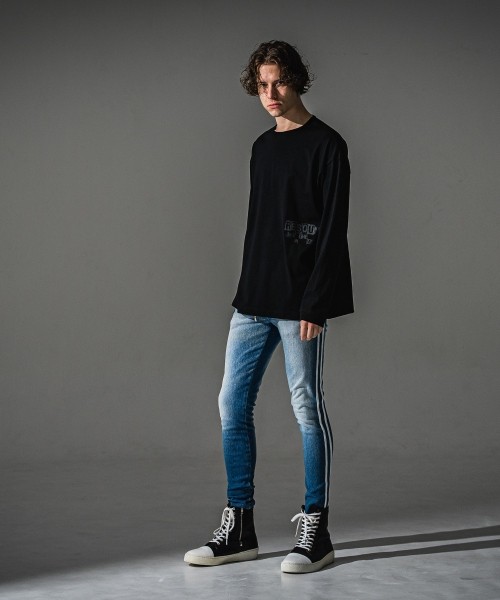 EX denim jersey  BLINDLINE   PT
