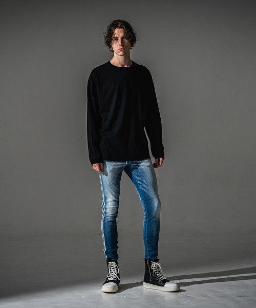 EX denim jersey  BLINDLINE   PT