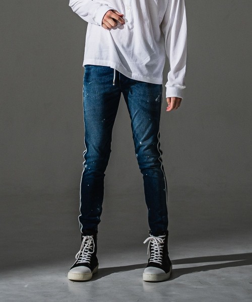 EX denim jersey  BLINDLINE   PT