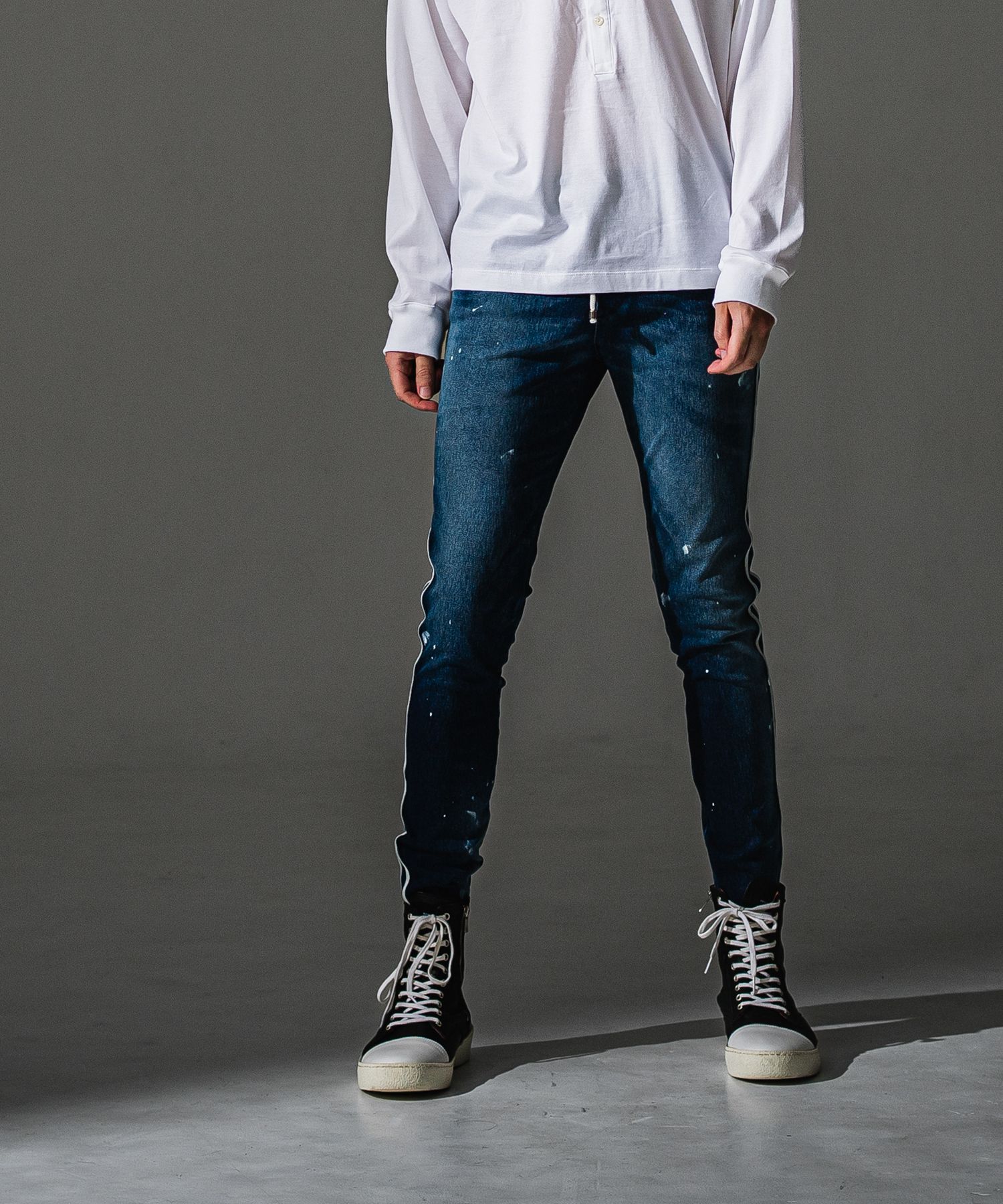 EX denim jersey  BLINDLINE   PT