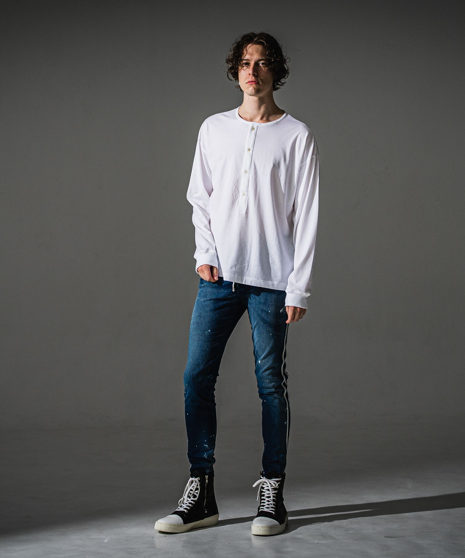 EX denim jersey  BLINDLINE   PT