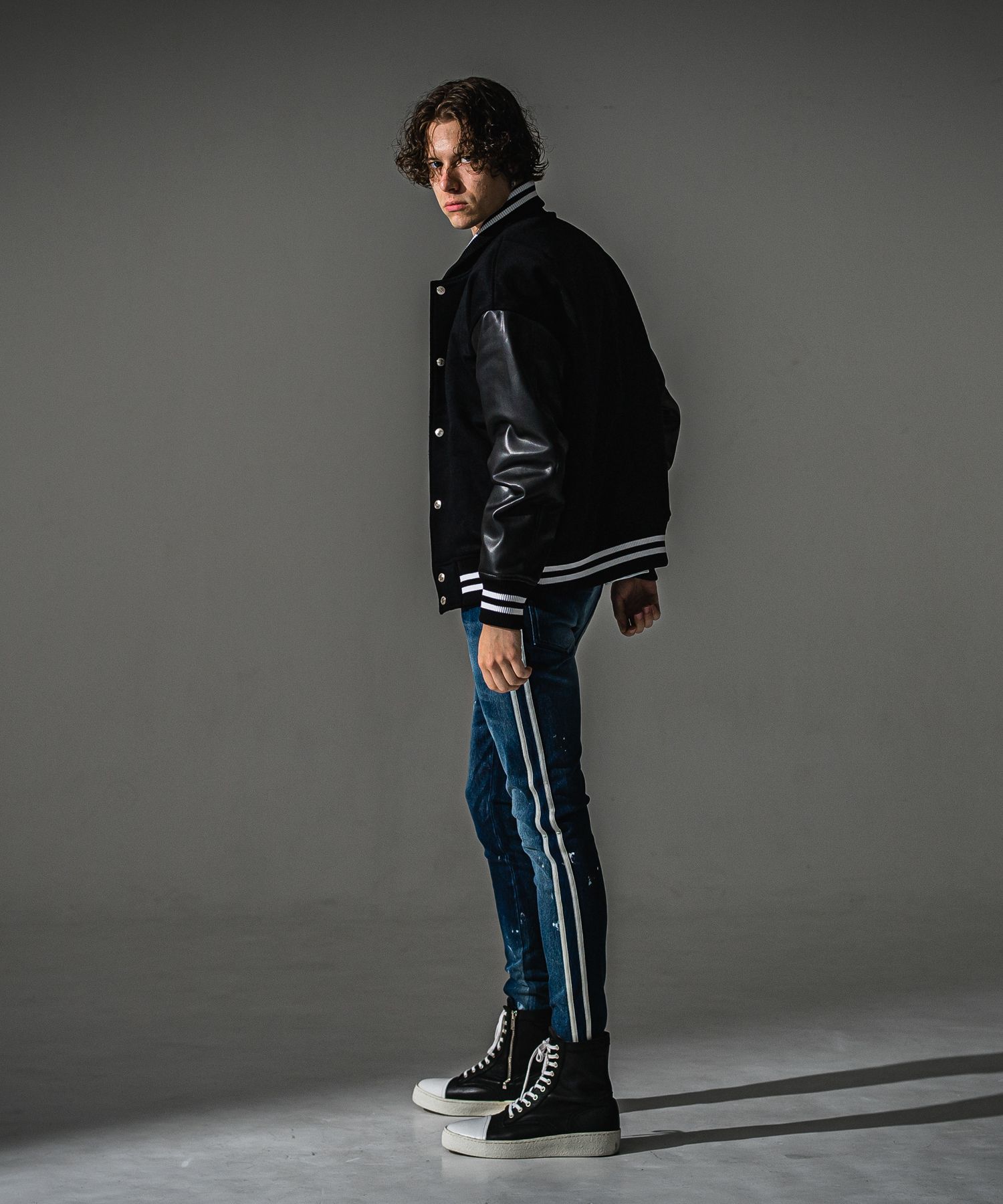 EX denim jersey  BLINDLINE   PT