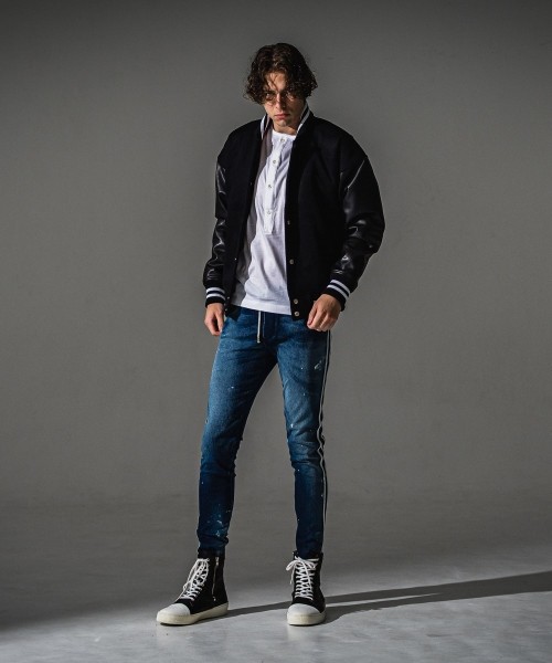 EX denim jersey  BLINDLINE   PT