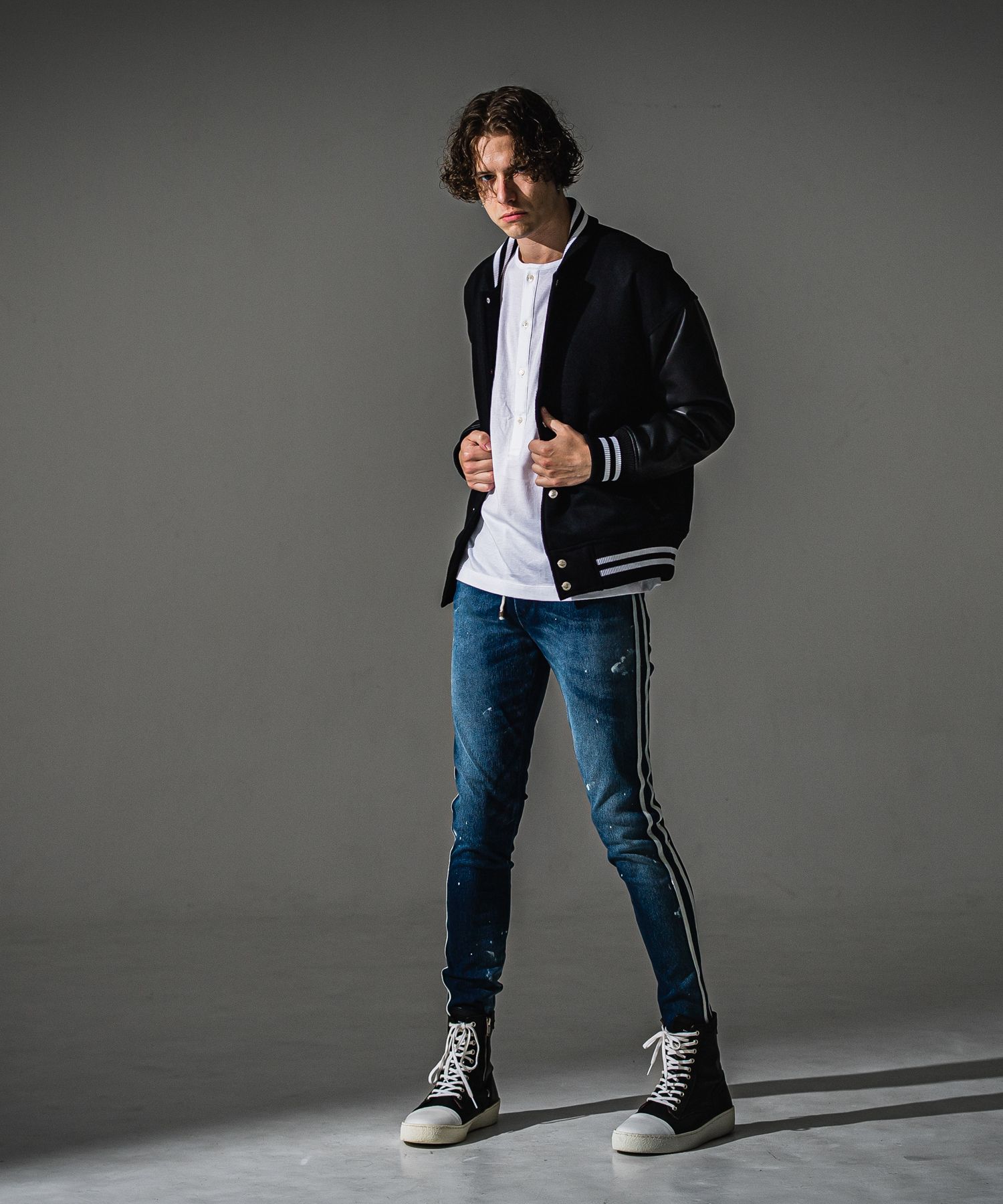 EX denim jersey  BLINDLINE   PT