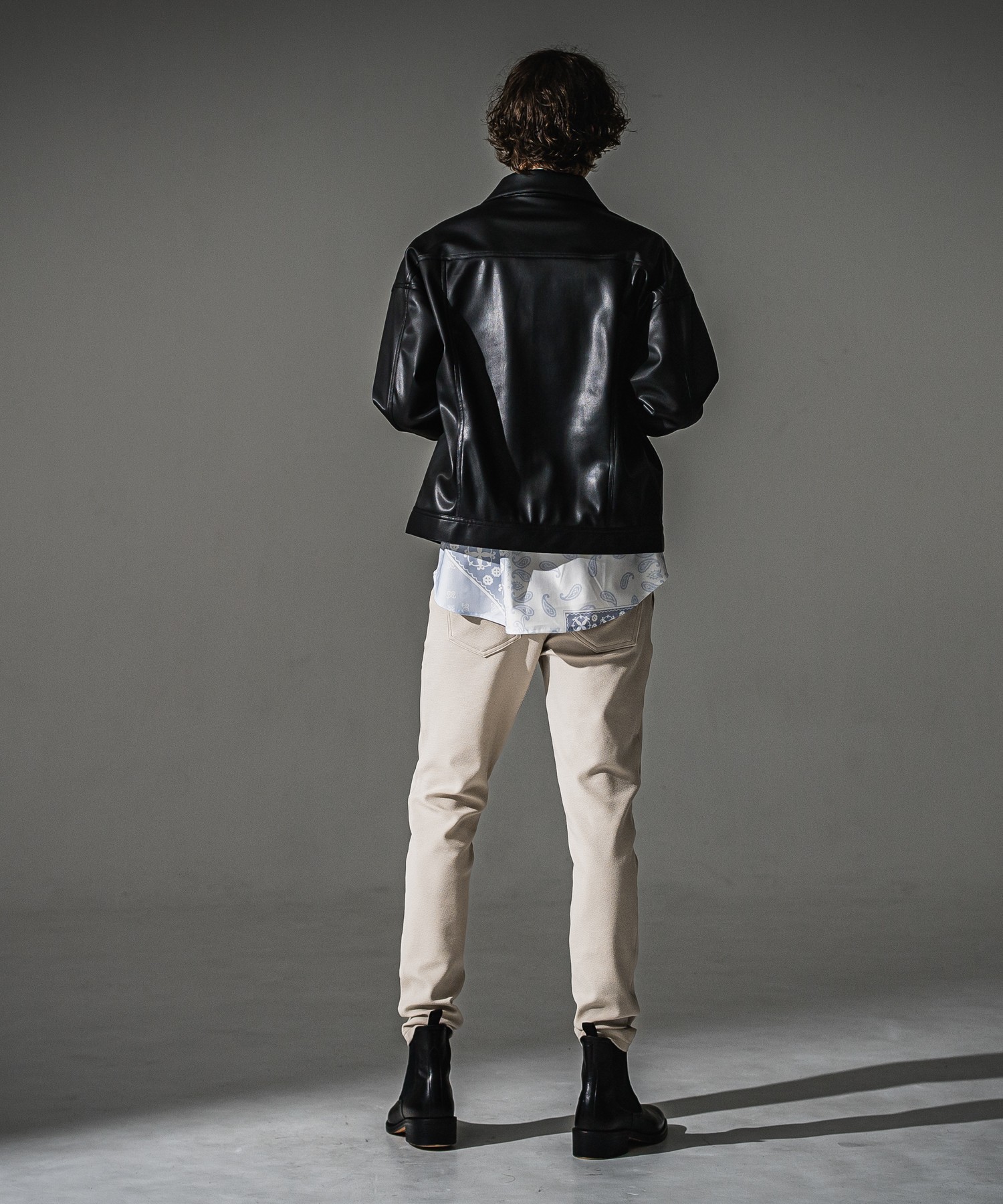 CHRIS　EASY  blister 　TUCK PANTS