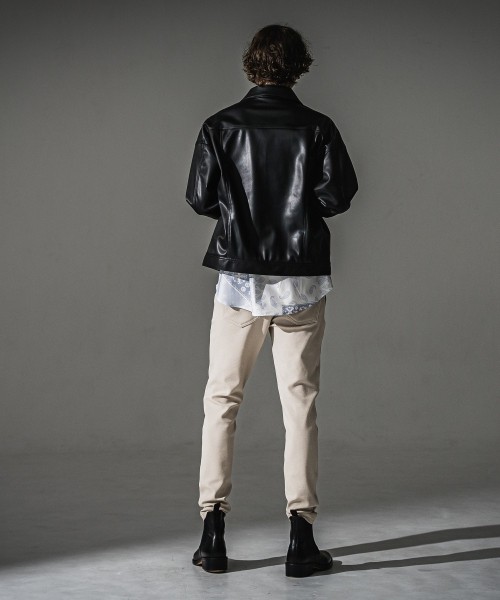 CHRIS　EASY  blister 　TUCK PANTS
