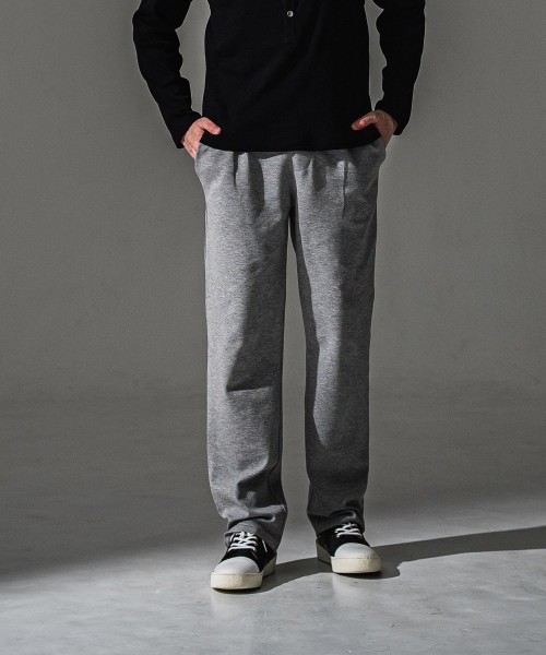 CHRIS　EASY WIDE TUCK PANTS