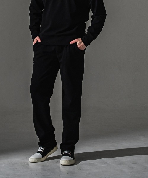 CHRIS　EASY WIDE TUCK PANTS