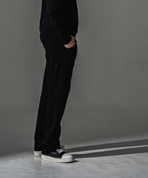 CHRIS　EASY WIDE TUCK PANTS