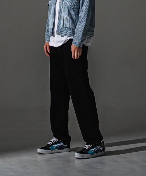 CHRIS　EASY WIDE TUCK PANTS