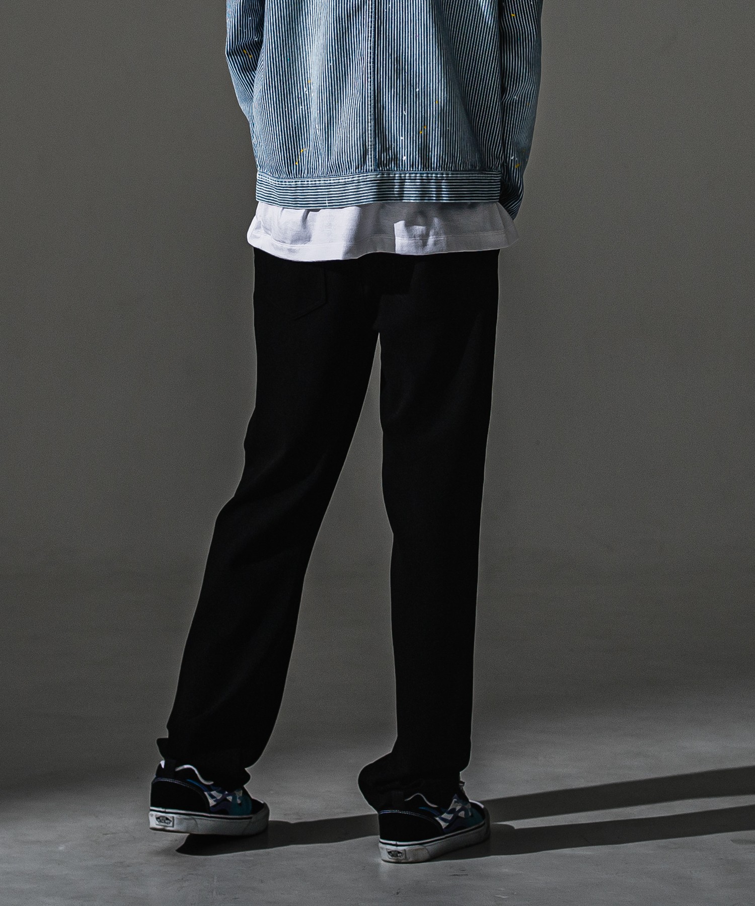 CHRIS　EASY WIDE TUCK PANTS
