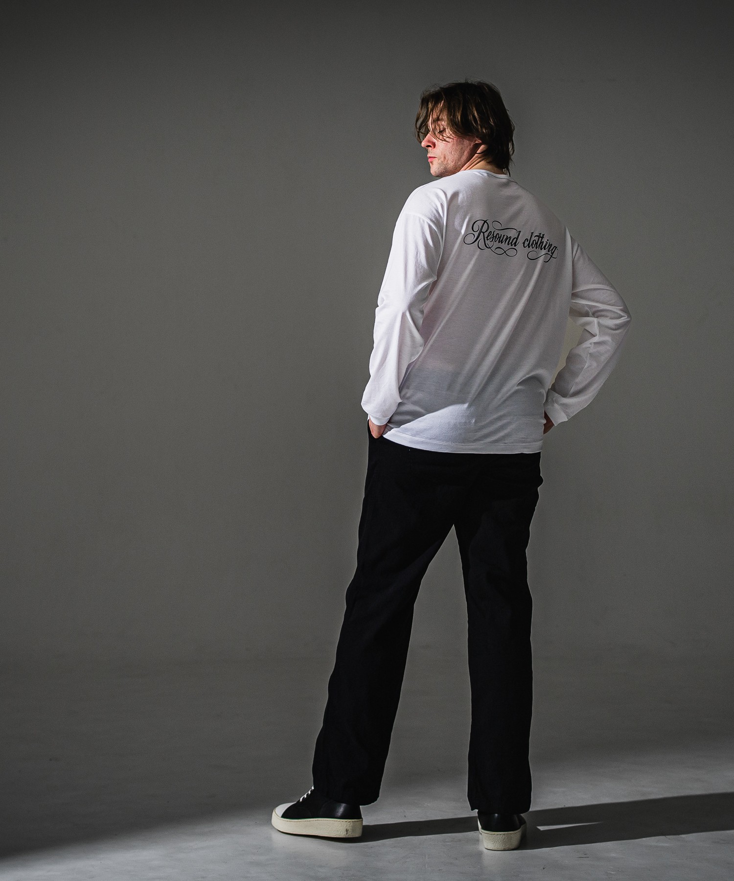CHRIS　EASY WIDE TUCK PANTS