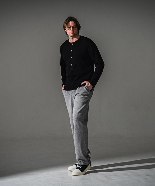 CHRIS　EASY WIDE TUCK PANTS