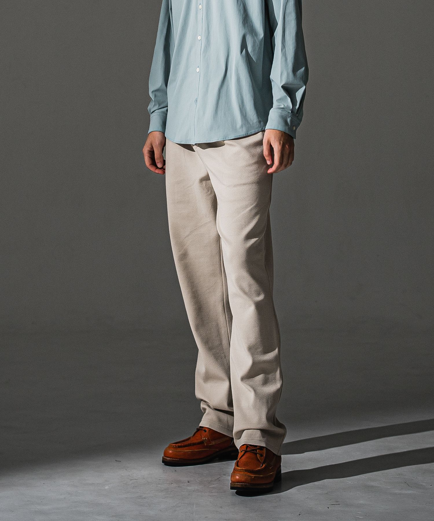 CHRIS　EASY WIDE TUCK PANTS