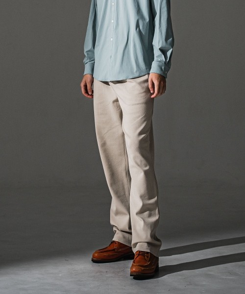CHRIS　EASY WIDE TUCK PANTS