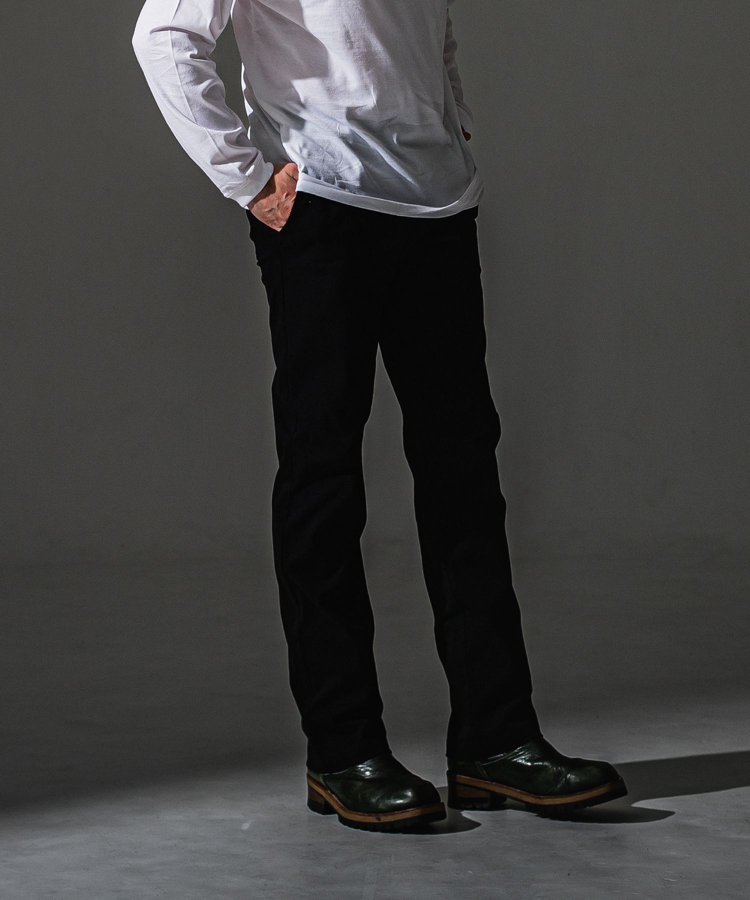 DENIM JERSEY WIDE PT