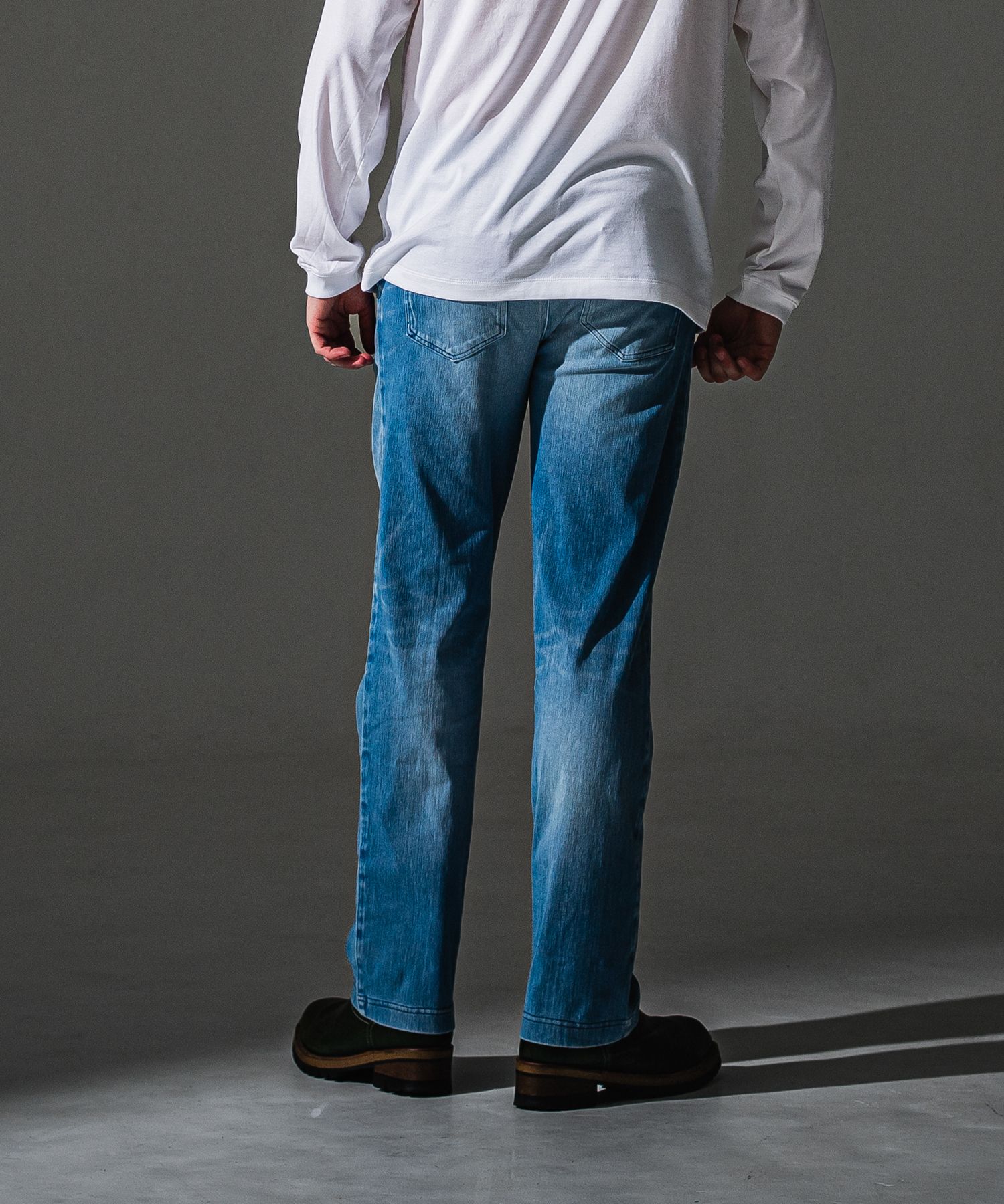 DENIM JERSEY WIDE PT