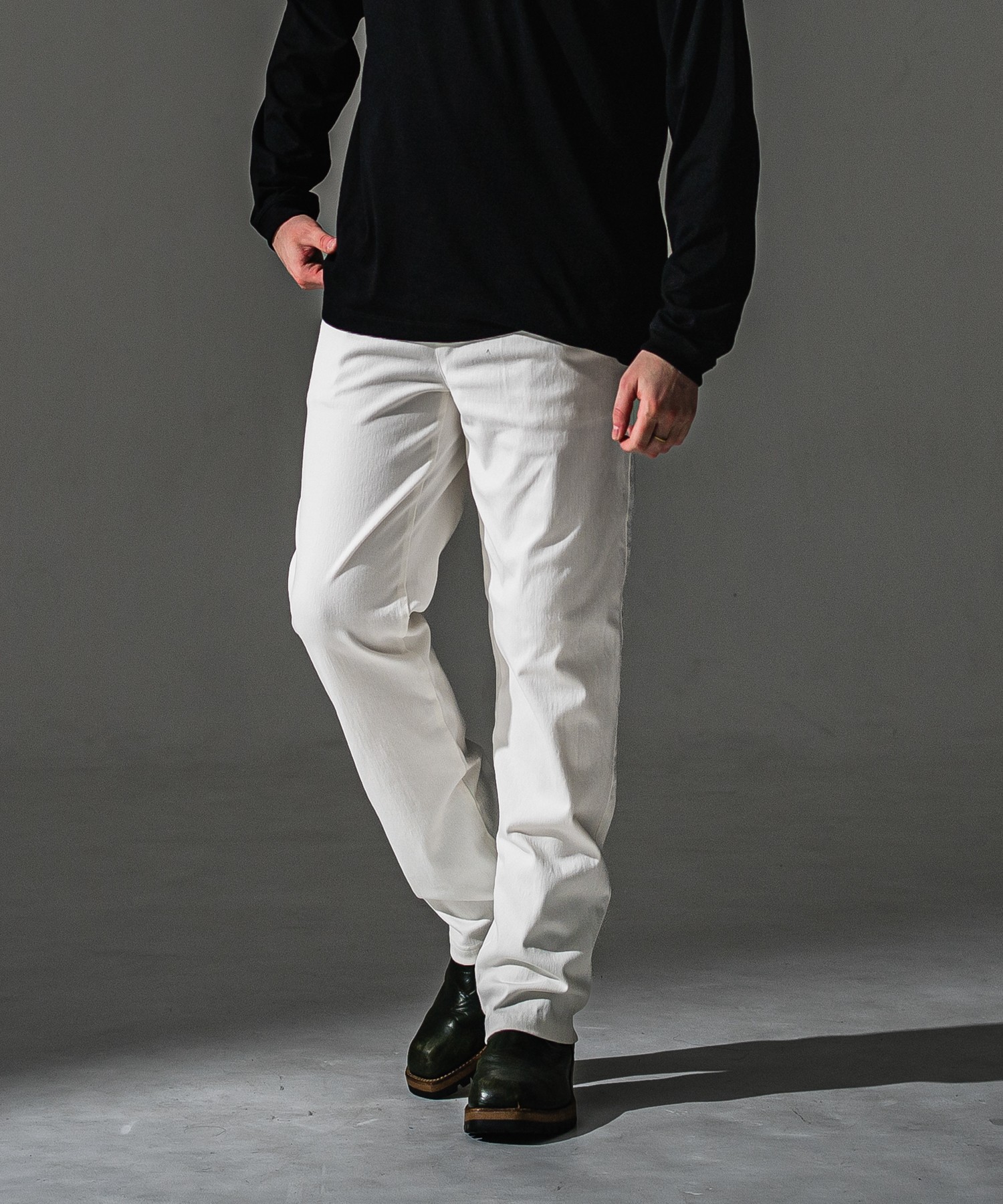 DENIM JERSEY WIDE PT