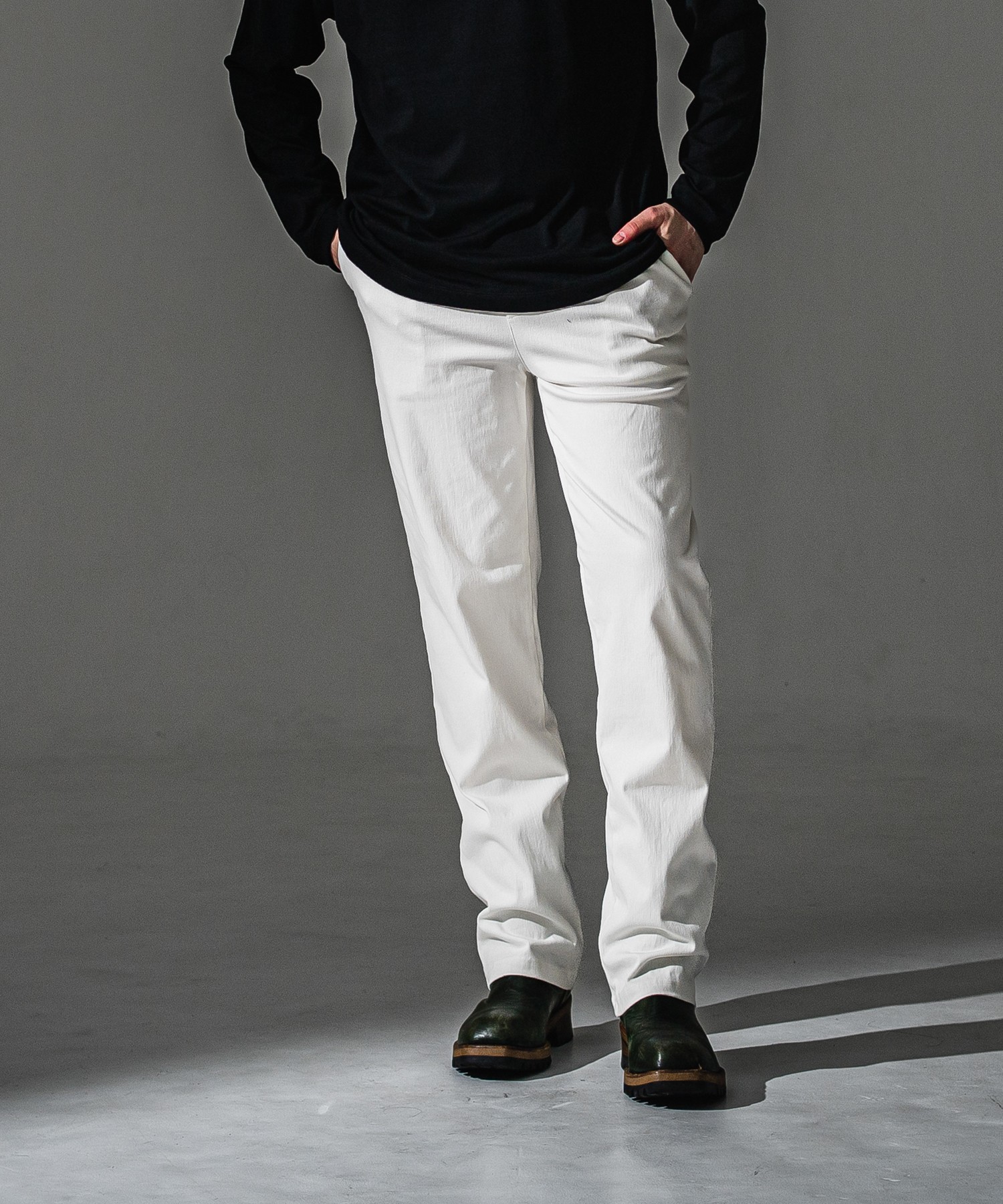 DENIM JERSEY WIDE PT