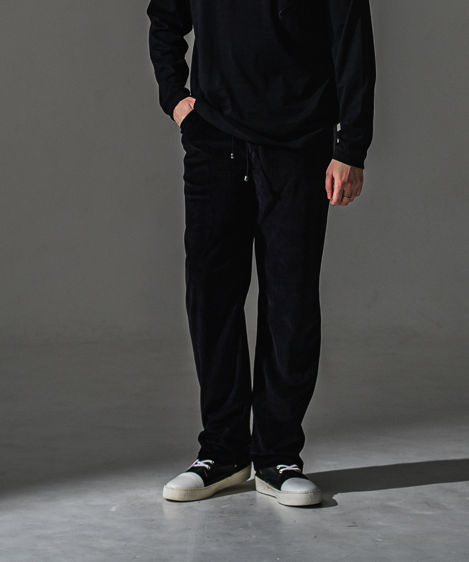 VELOUR SIMIWIDE　TUCK PT