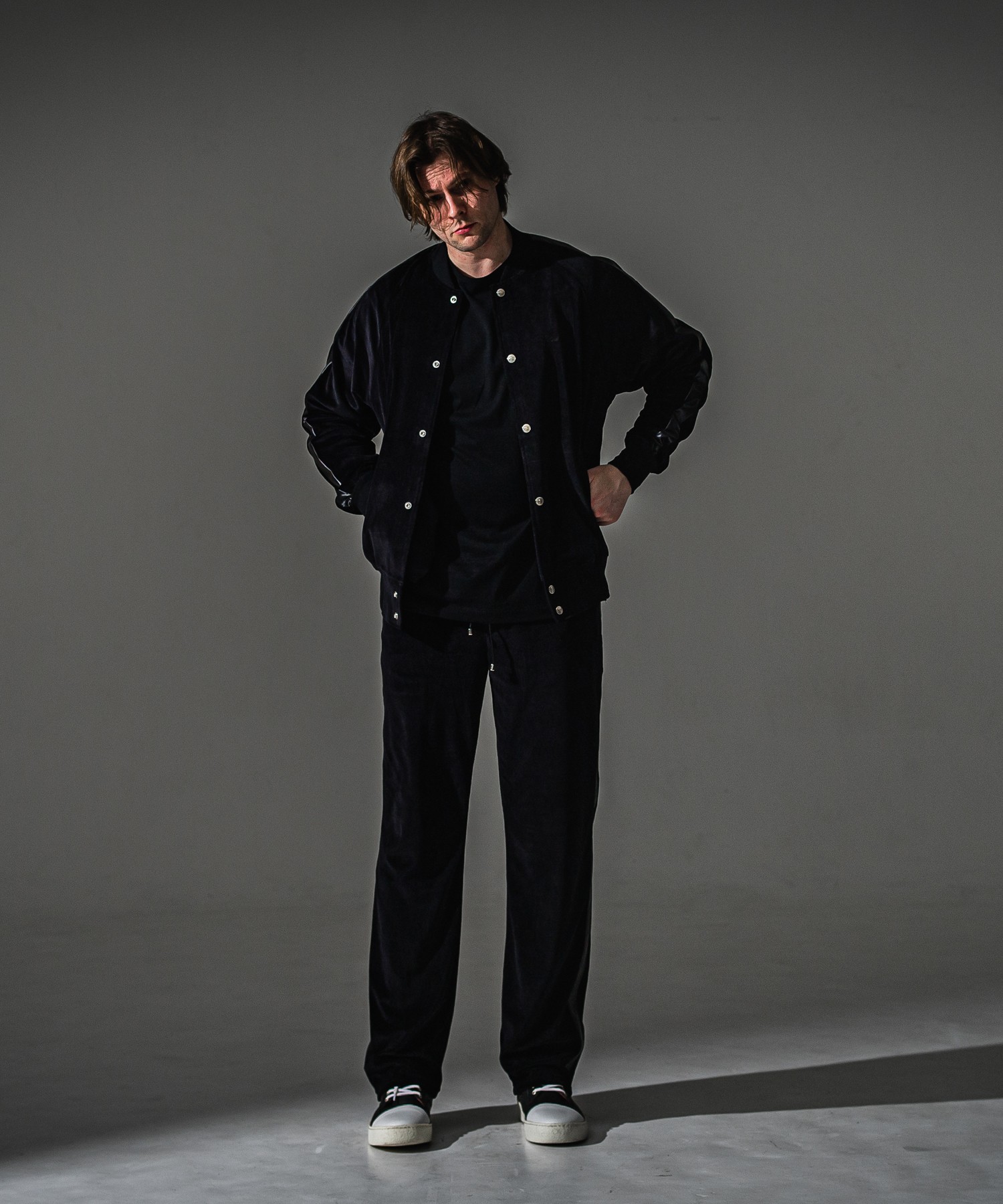 VELOUR SIMIWIDE　TUCK PT