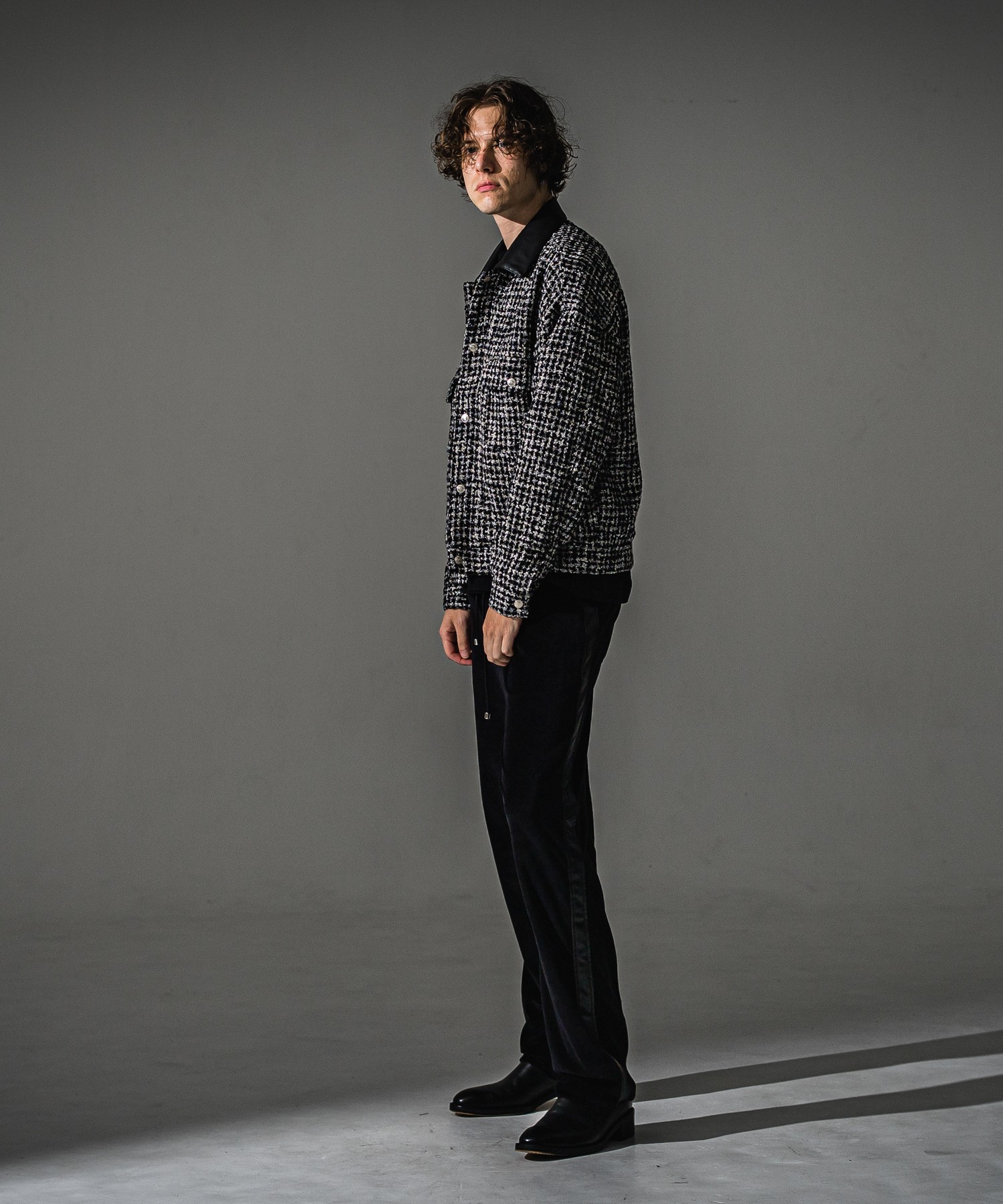 VELOUR SIMIWIDE　TUCK PT