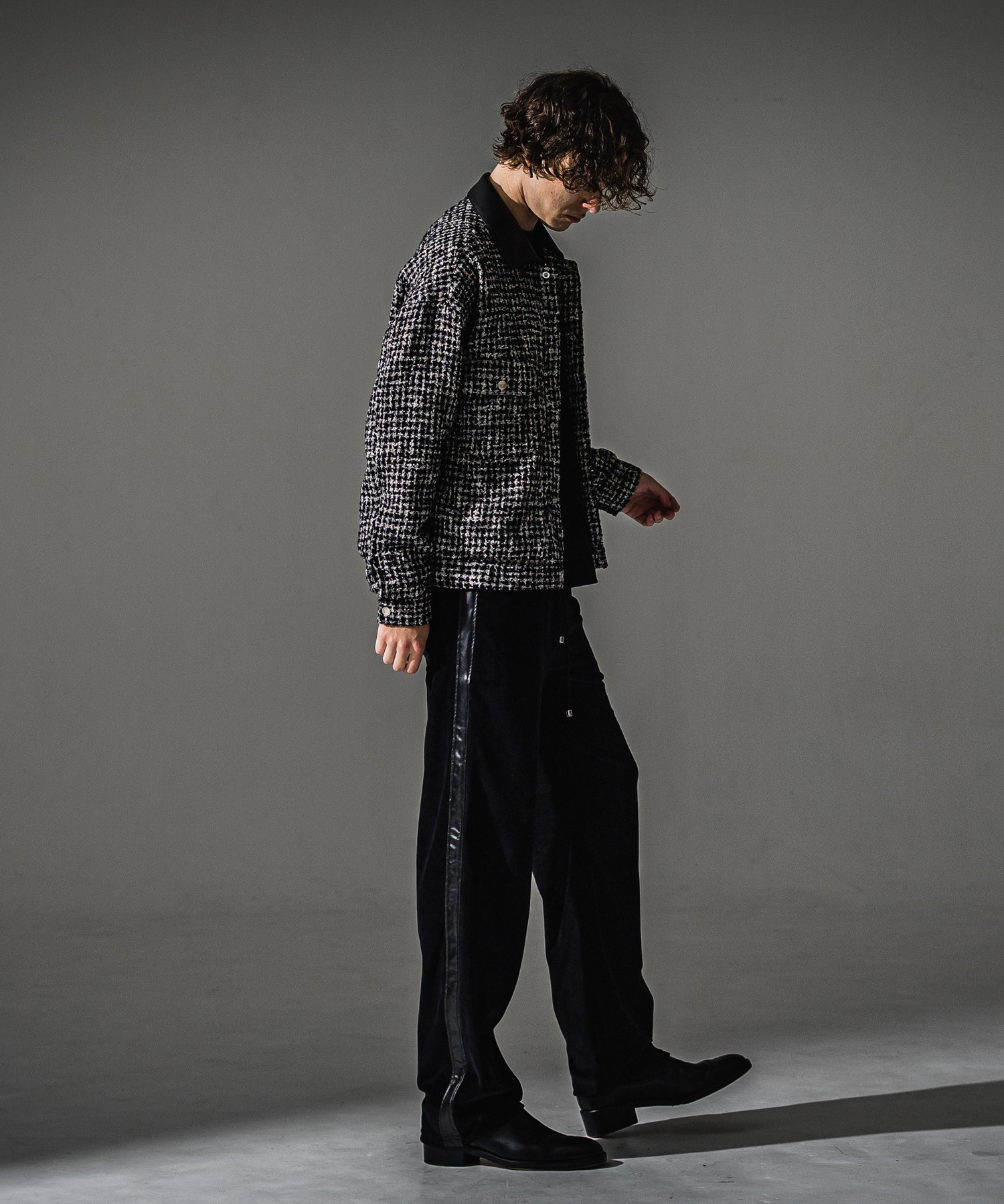 VELOUR SIMIWIDE　TUCK PT