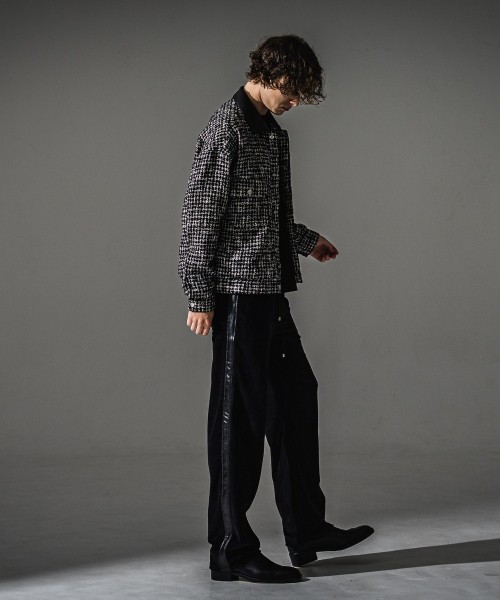 VELOUR SIMIWIDE　TUCK PT