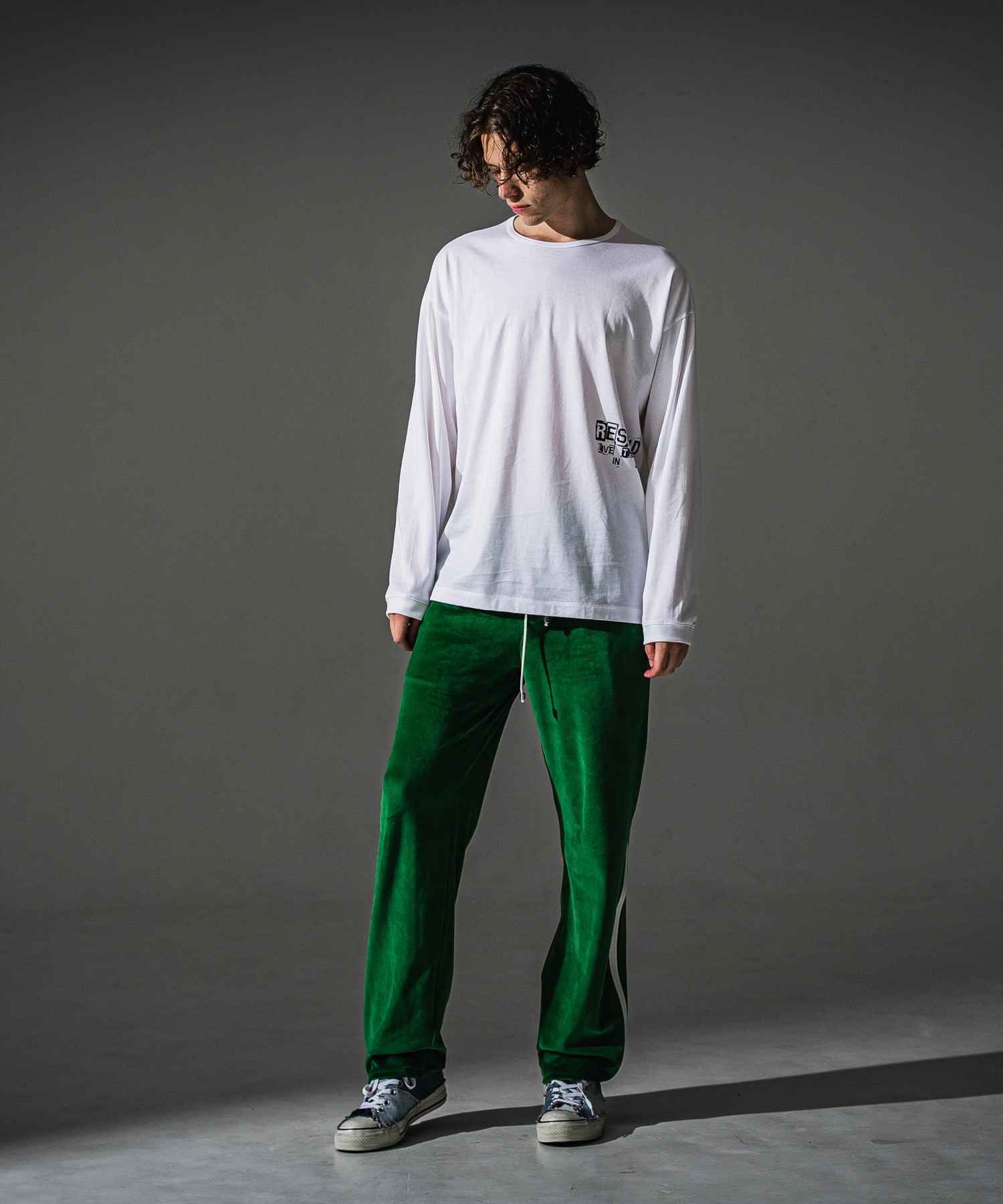 VELOUR SIMIWIDE　TUCK PT