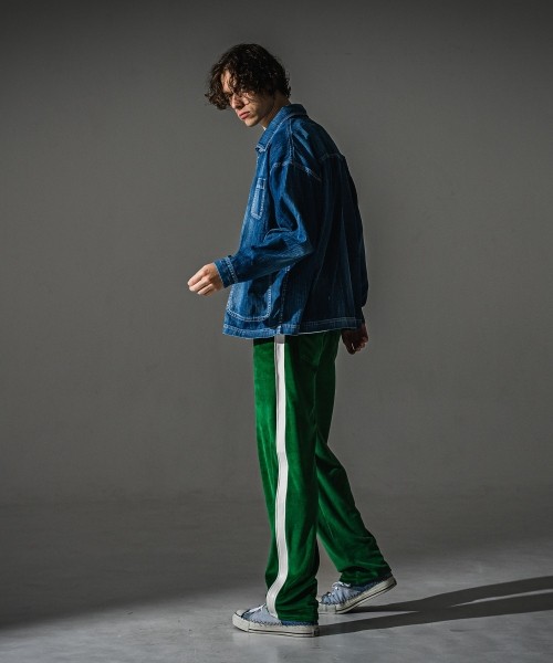 VELOUR SIMIWIDE　TUCK PT