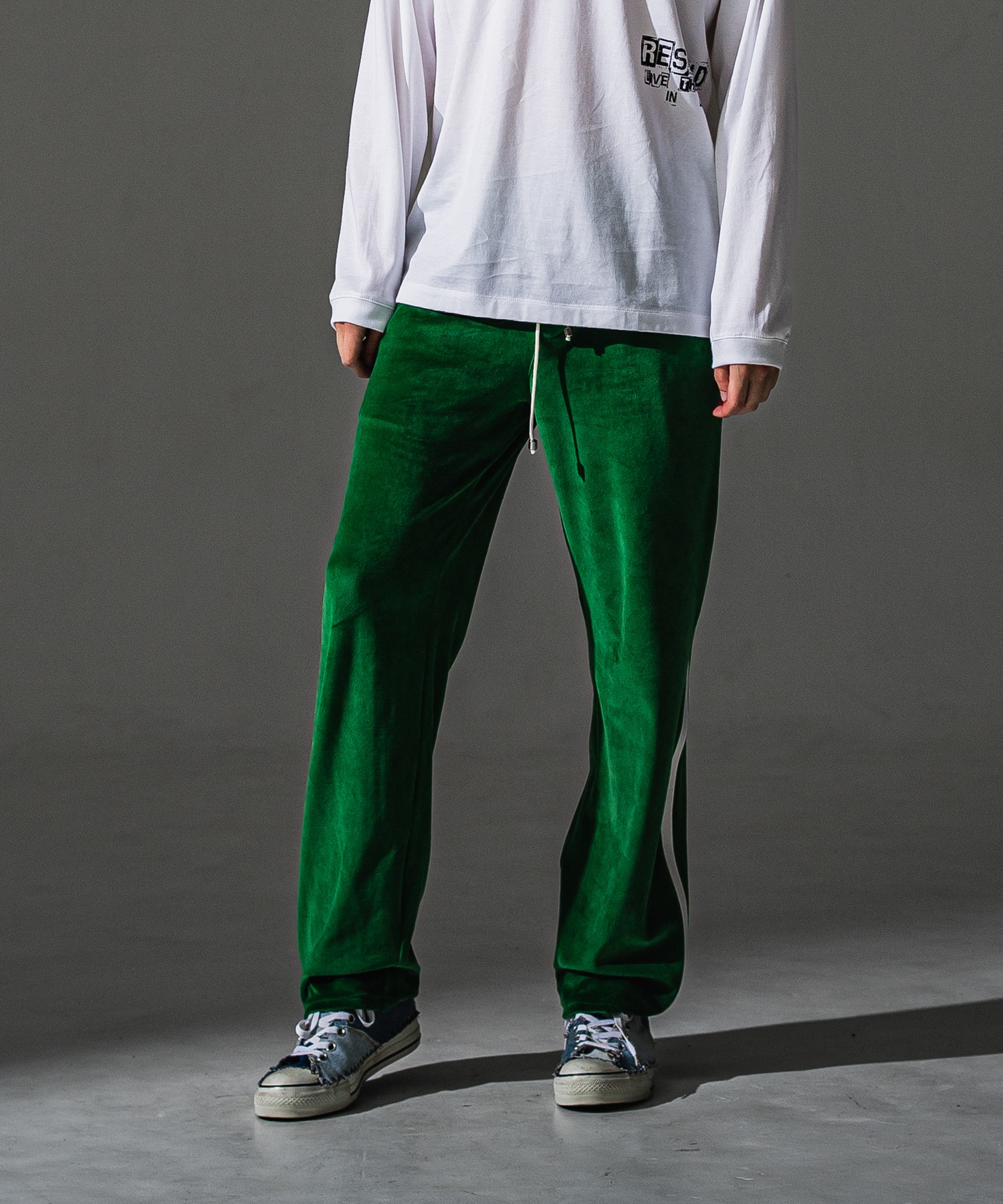 VELOUR SIMIWIDE　TUCK PT
