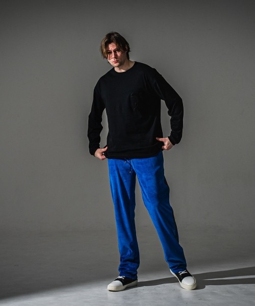 VELOUR SIMIWIDE　TUCK PT