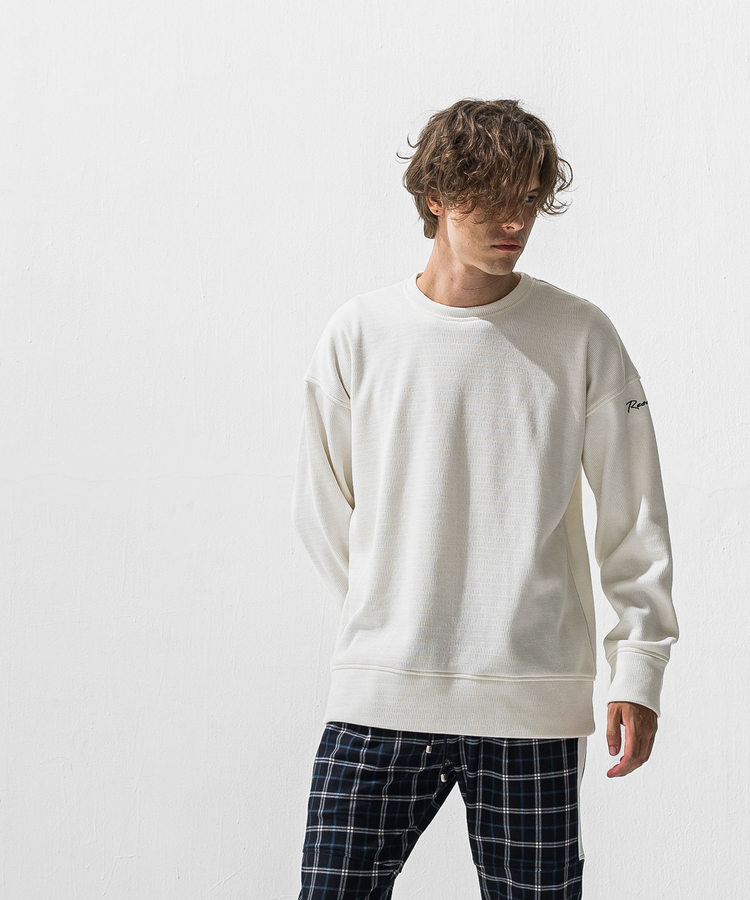velours fleece thermal  loose trainer