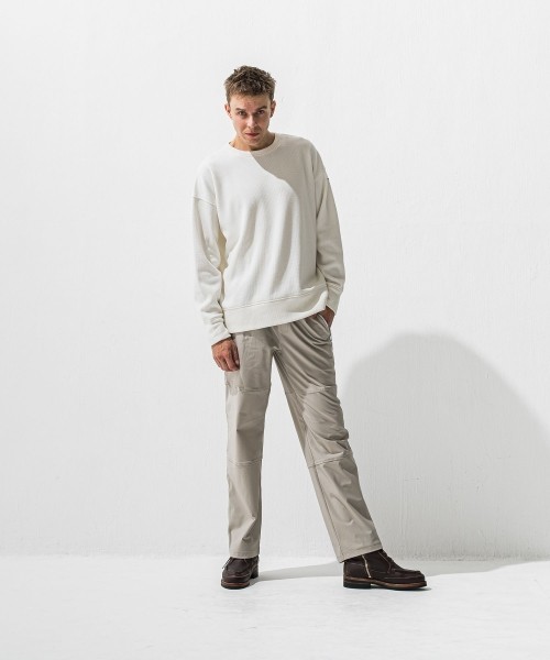 velours fleece thermal  loose trainer