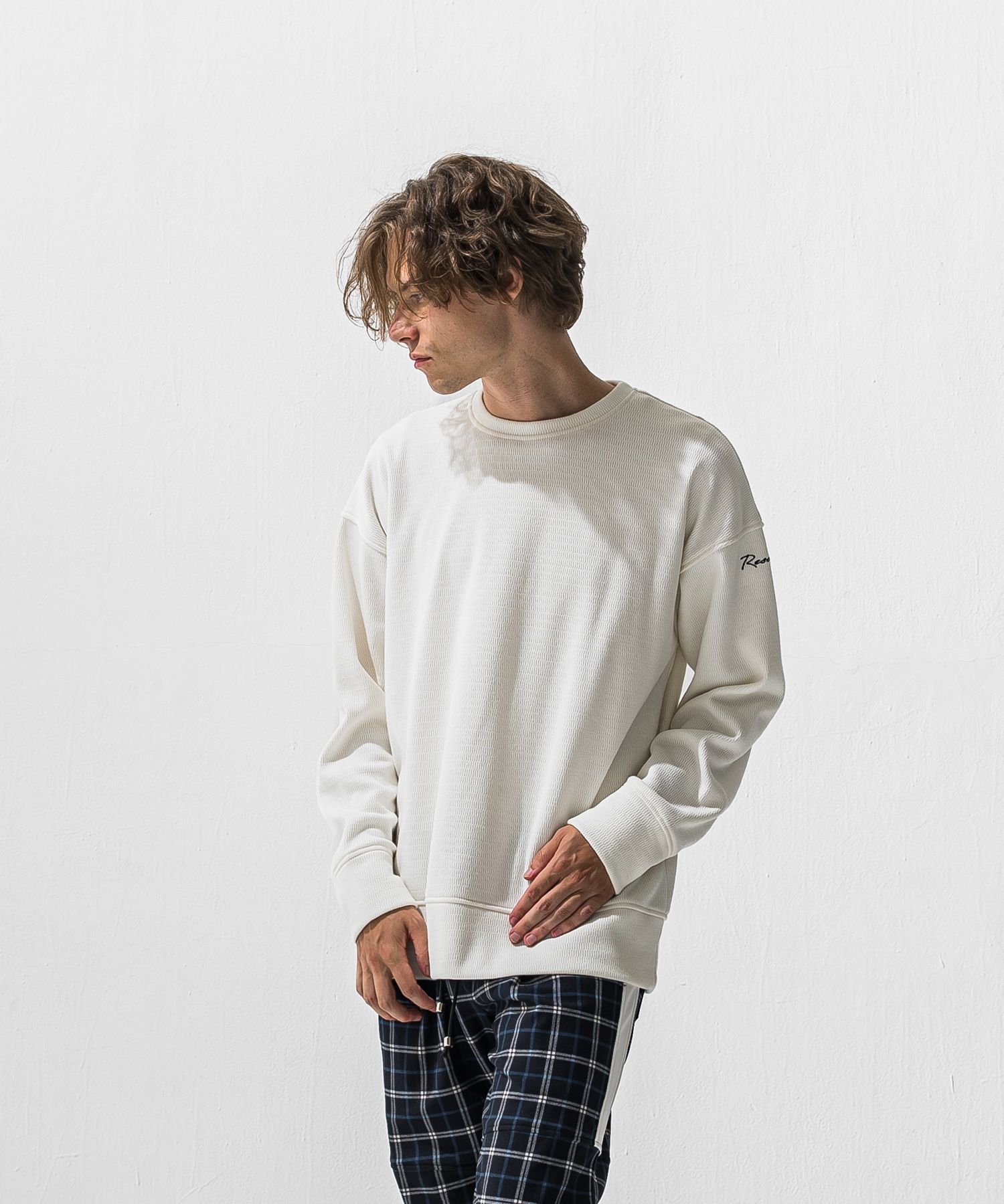 velours fleece thermal  loose trainer