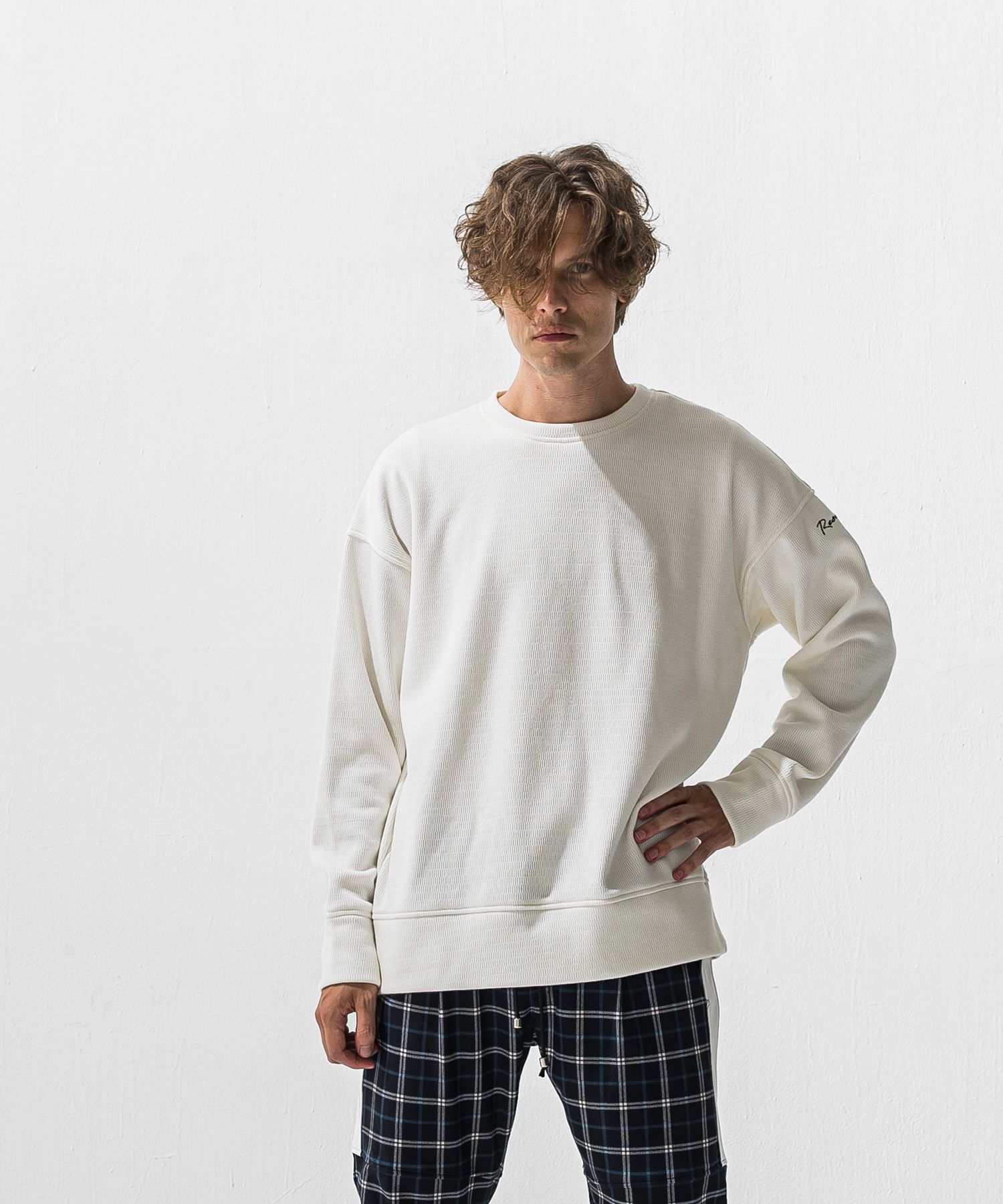 velours fleece thermal  loose trainer