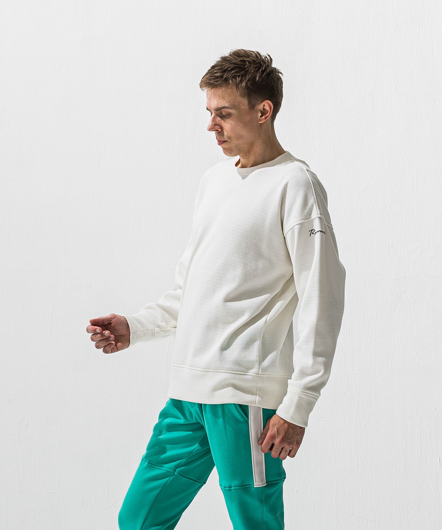 velours fleece thermal  loose trainer