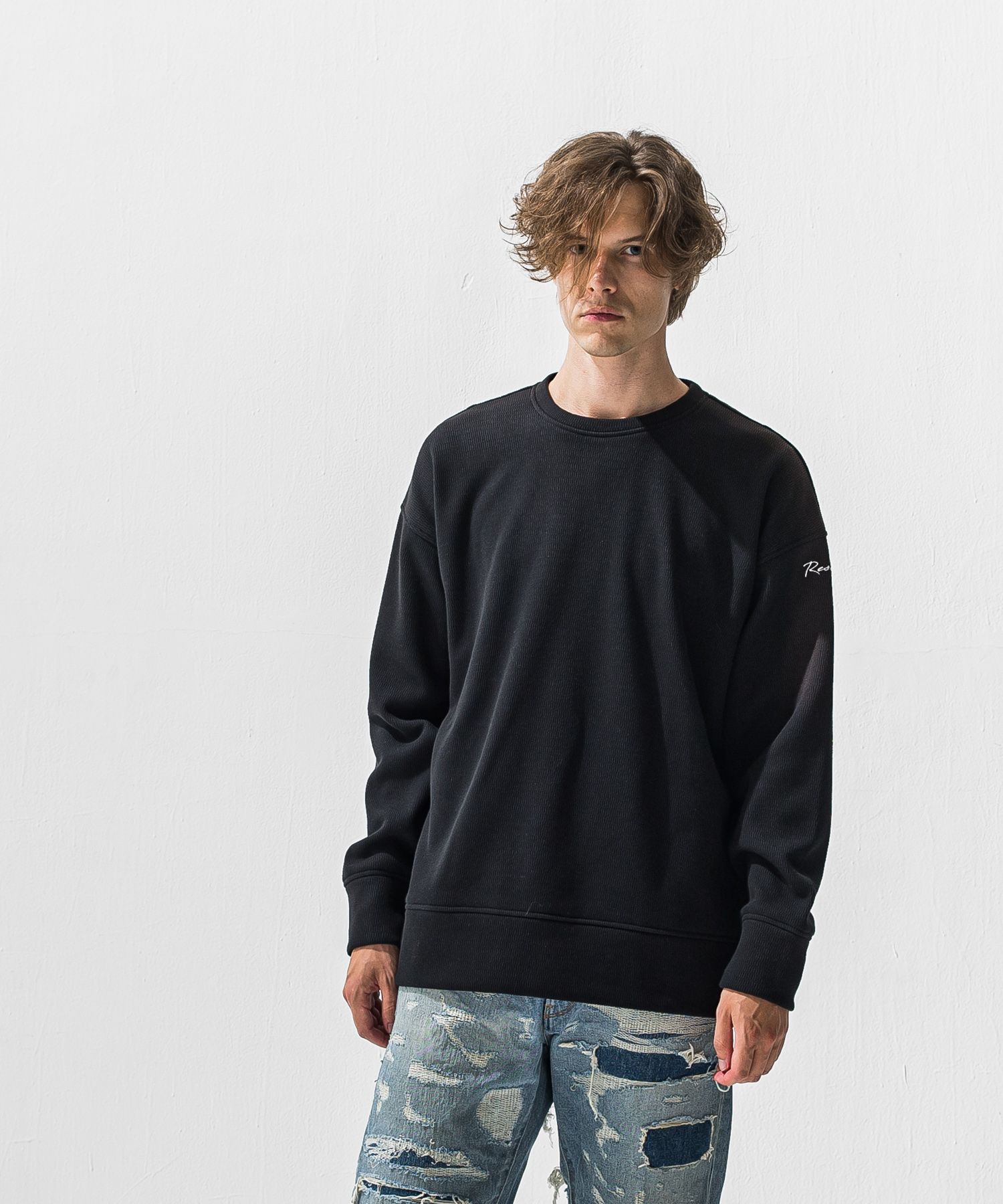 velours fleece thermal  loose trainer
