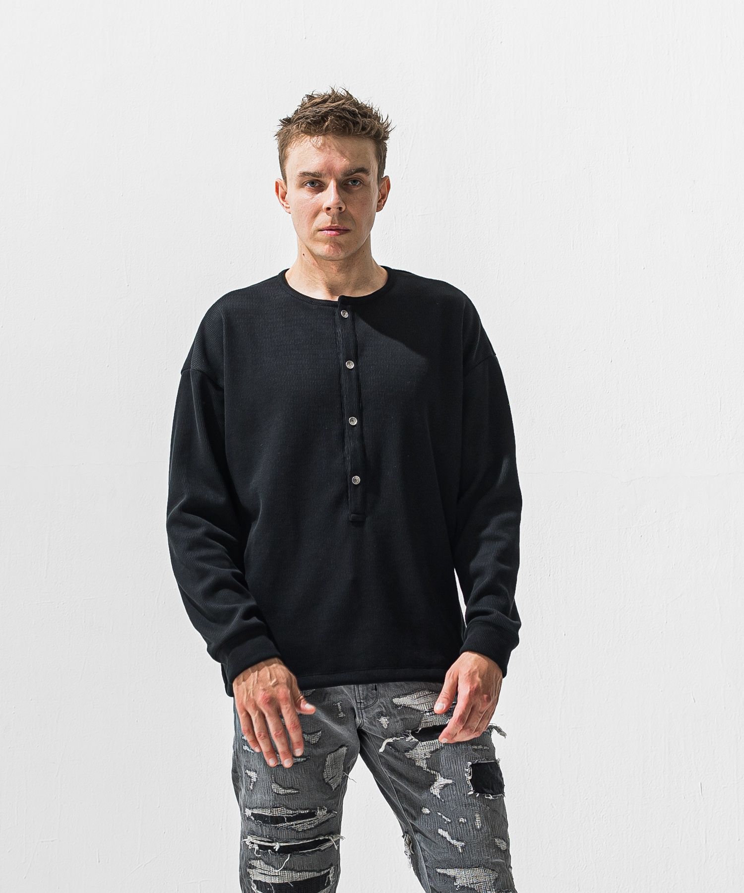 OVER HENRY velours fleece thermal