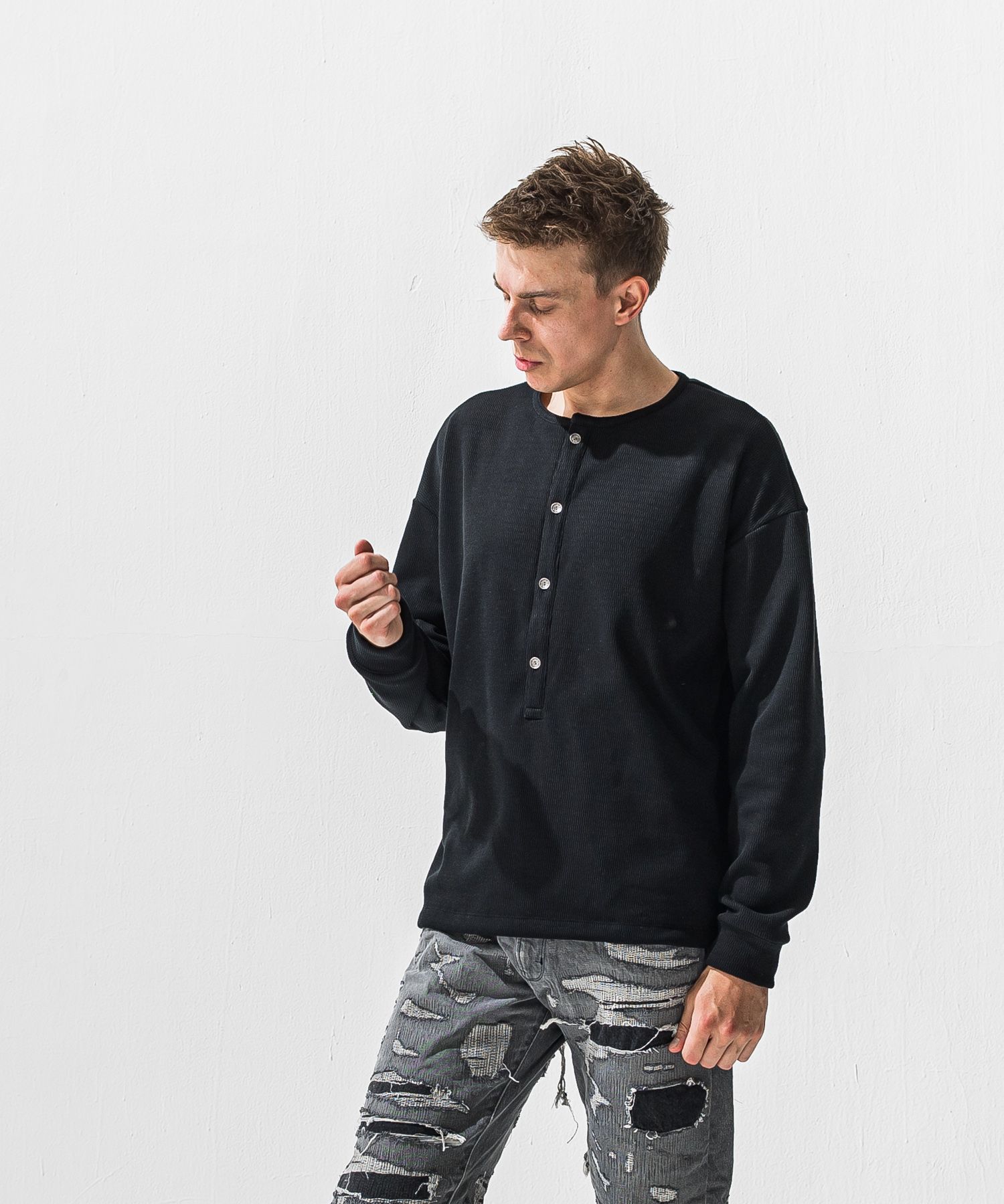OVER HENRY velours fleece thermal