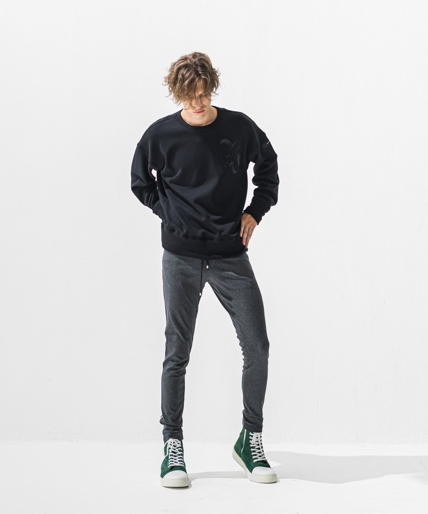 RC  velours fleece drop　trainer