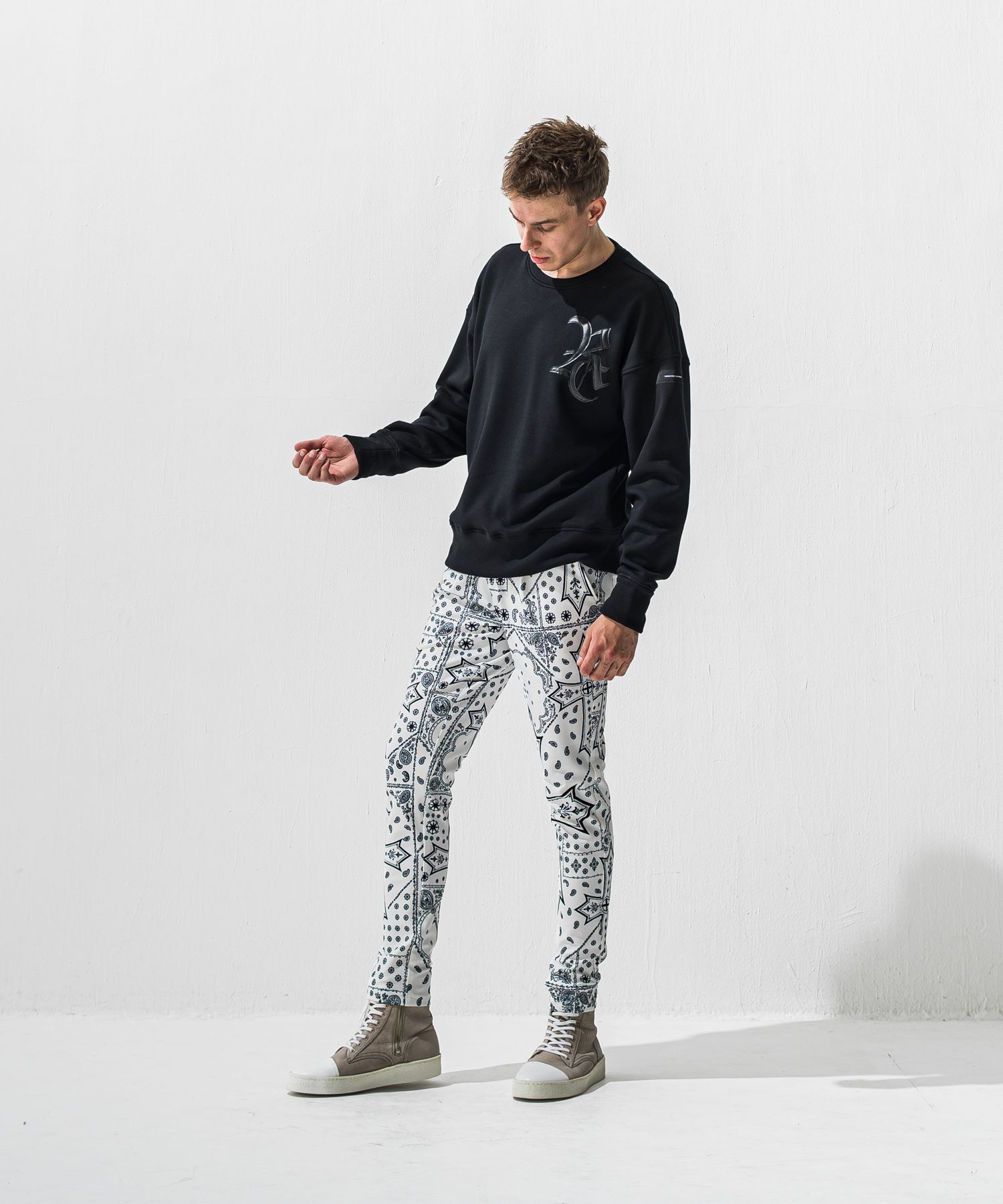 RC  velours fleece drop　trainer